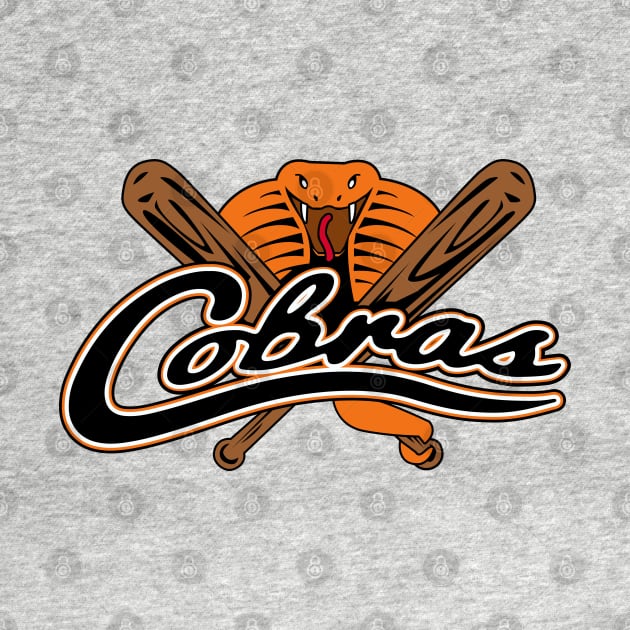 Cobras Baseball Logo by DavesTees